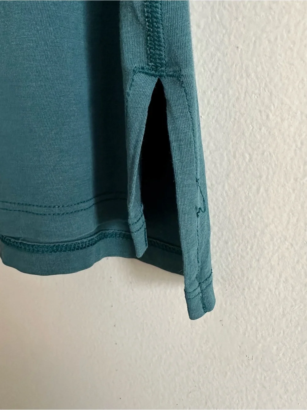 Lululemon Love Sleeveless Tank Top Green Jasper Pima Cotton Muscle Shirt 10